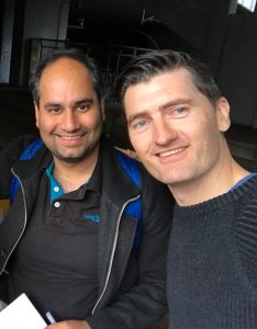 Hitesh Mehta and Peter Vranes, Co-Founders of Nutromics.