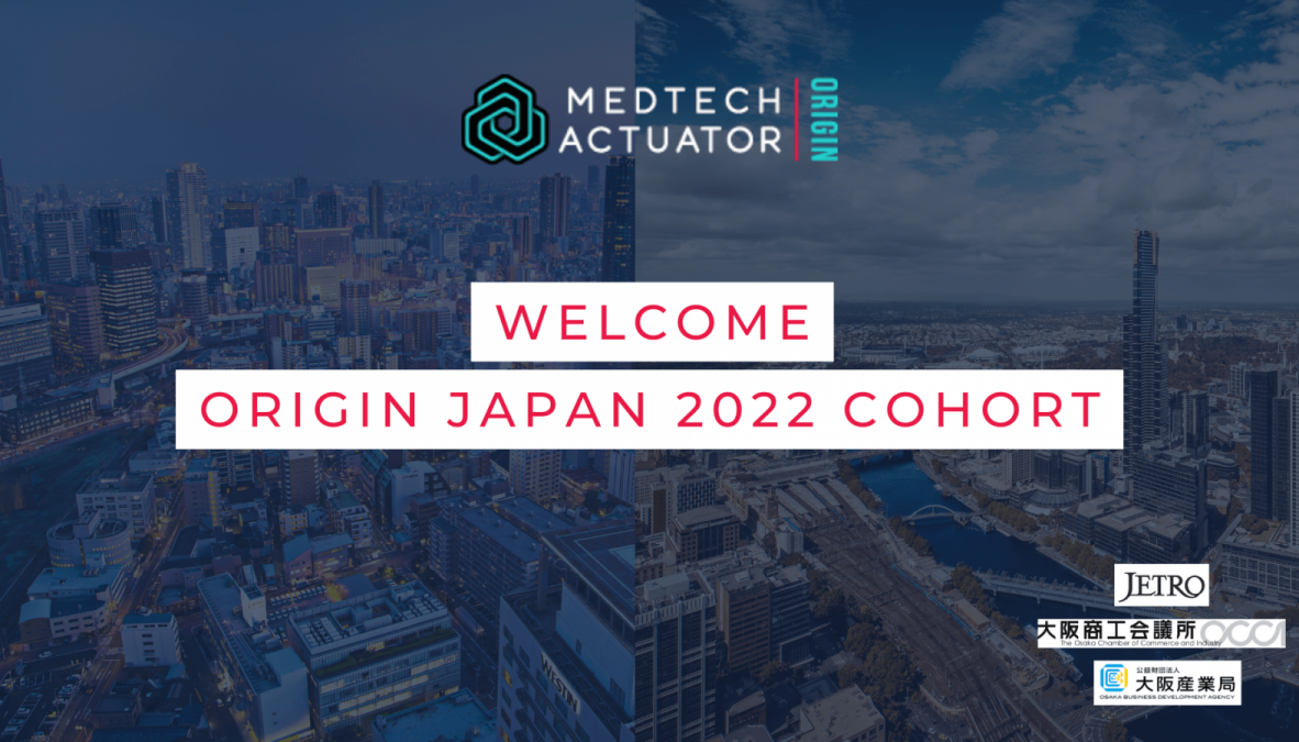 Announcing MedTech Actuator’s first Origin Japan cohort